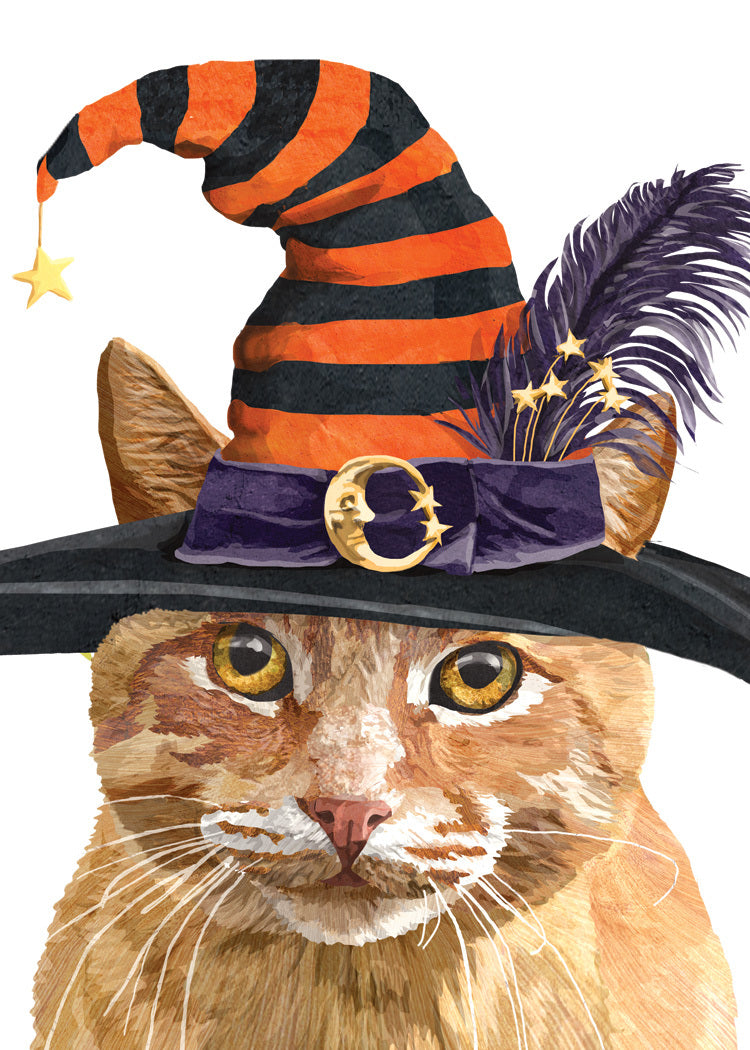Halloween Tabby Card