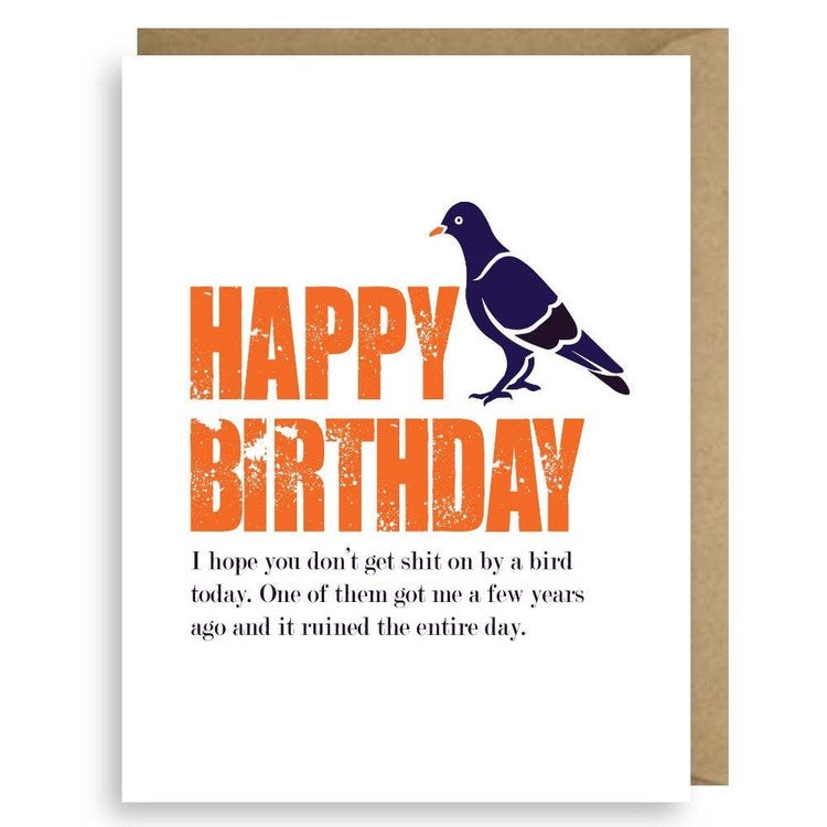 Happy Bird-Day Birthday Card