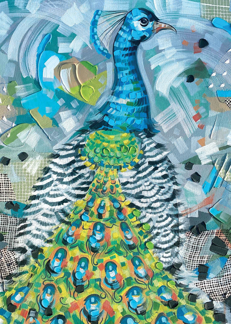 Pride of the Peacock Card