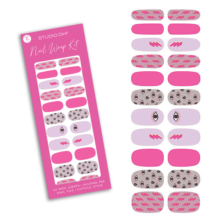Charged Up Mani Nail Wrap Kit – Allport Editions