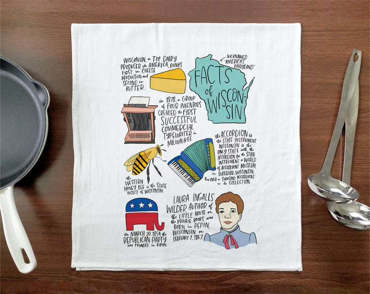 State Facts: Wisconsin Towel