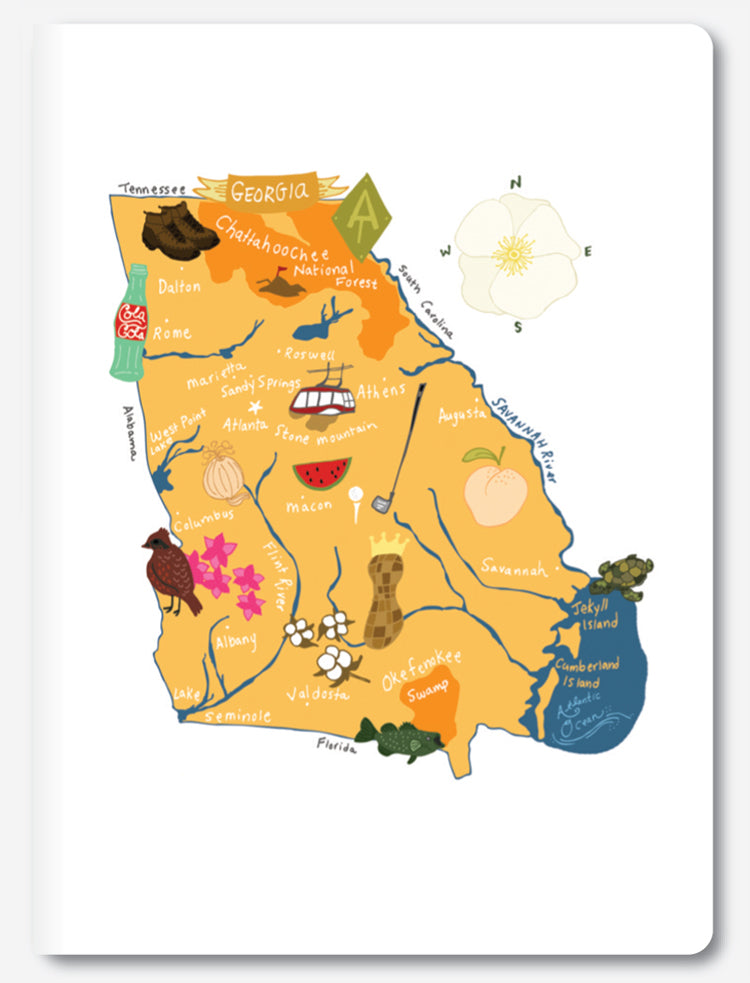 Hello: Georgia Notebook