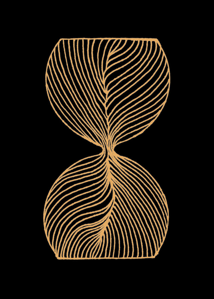Shine: Hourglass Card