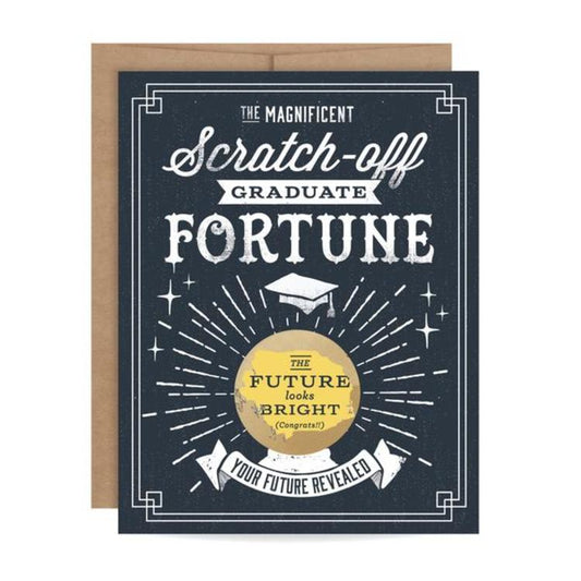 Graduate Fortune Scratch Off Card