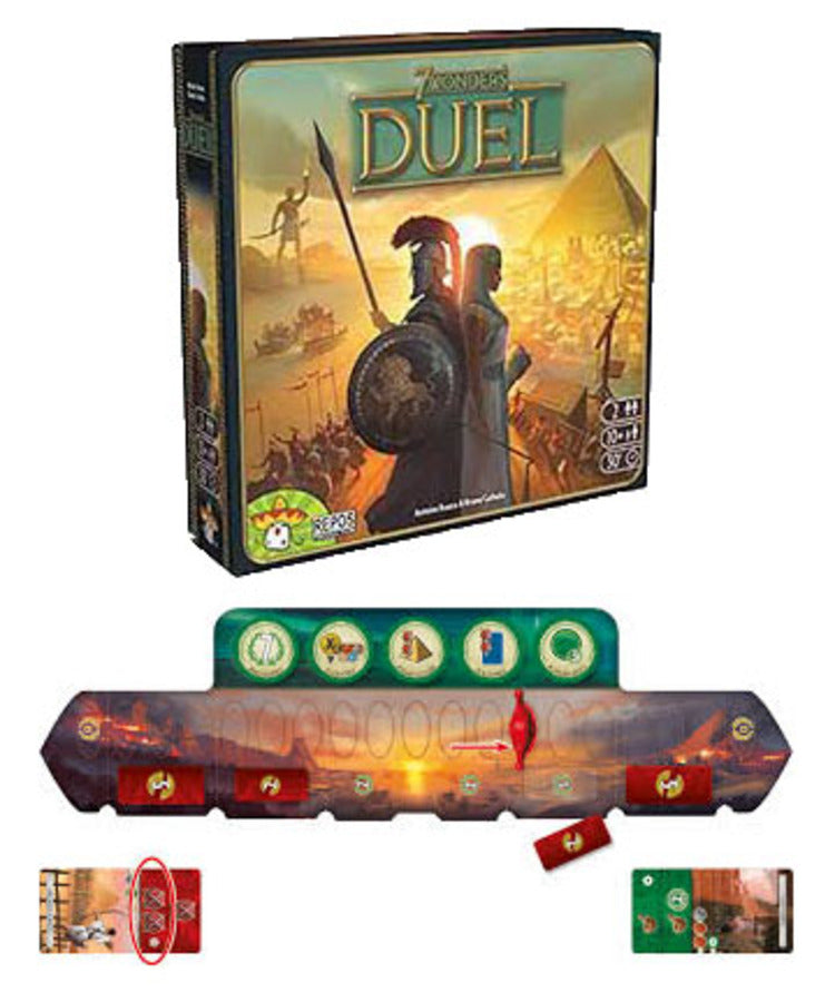 7 Wonders Duel Board Game - Italia 7 Wonders Duel Board Game - Italia