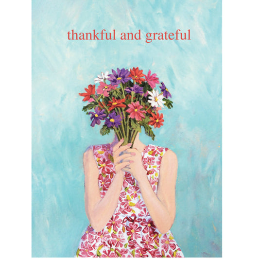 Thankful and Grateful Thank You Card