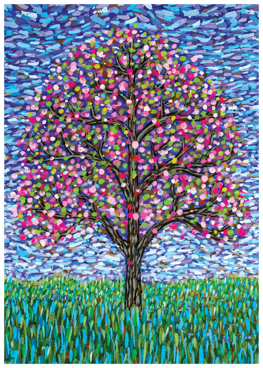 Inside a Tree (Pink Tree) Card