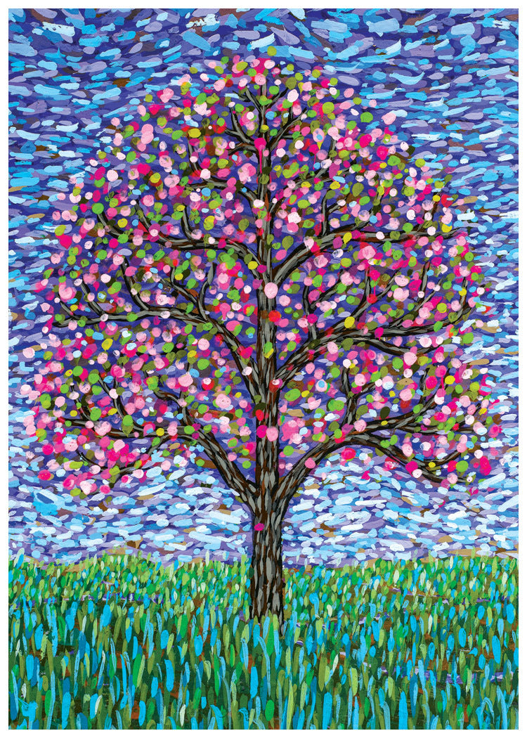 Inside a Tree (Pink Tree) Card