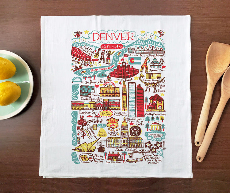City: Denverscape Towel