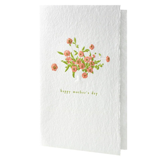 Mom Bouquet Embossed Card