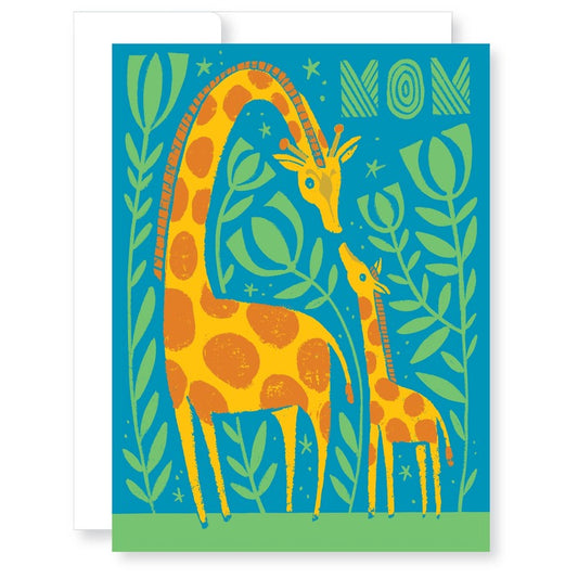 Giraffe and Calf Mother's Day