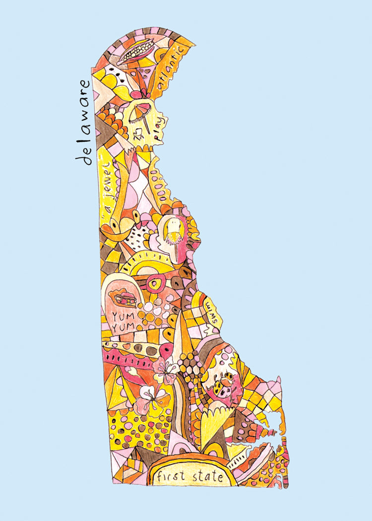 Doodle: Delaware Cards