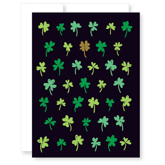 Shamrock Field St. Patrick's Day Card