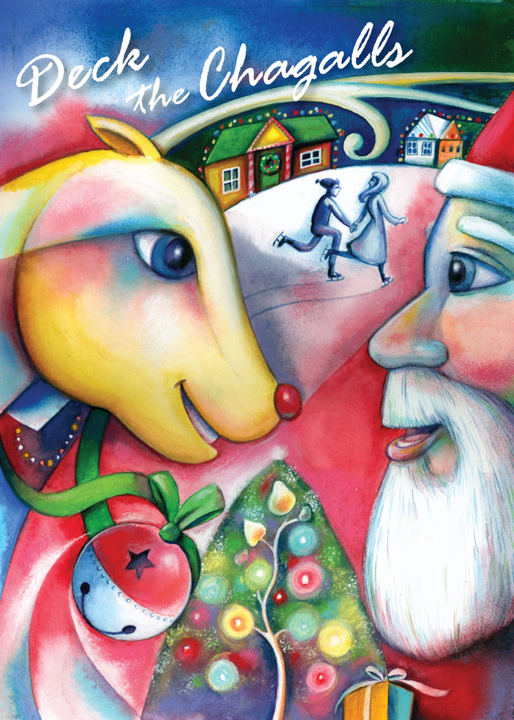Deck the Chagalls Holiday Cards