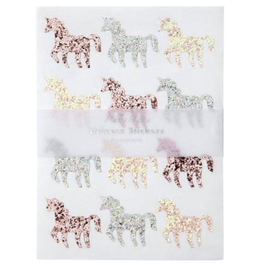 Unicorn Glitter Stickers