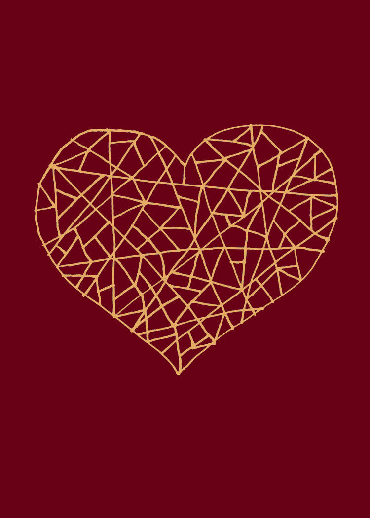 Shine: Heart Card