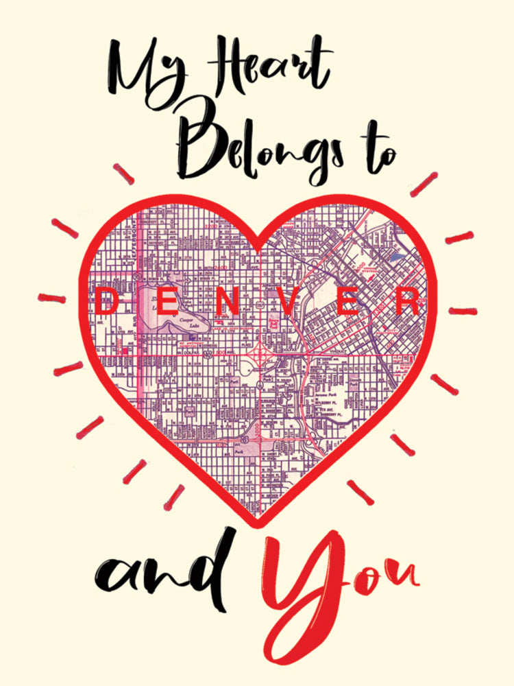 My Heart: Denver Card