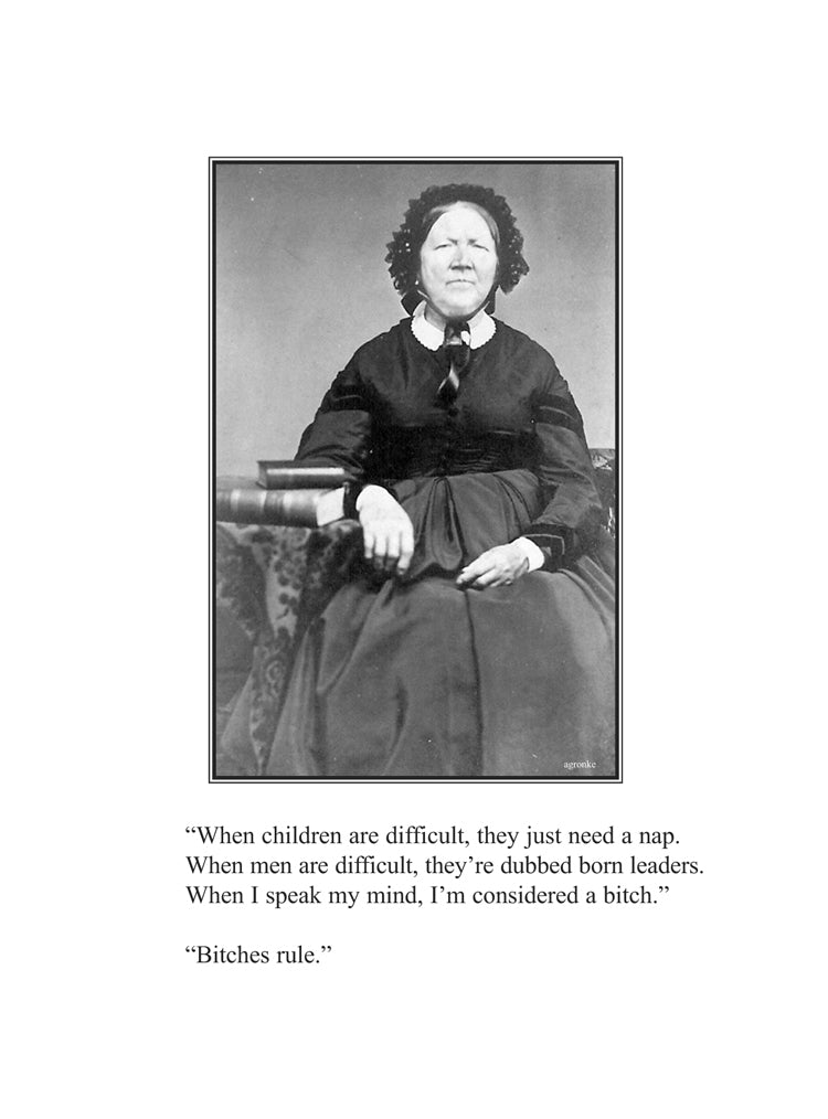 Bitches Rule Humor Card