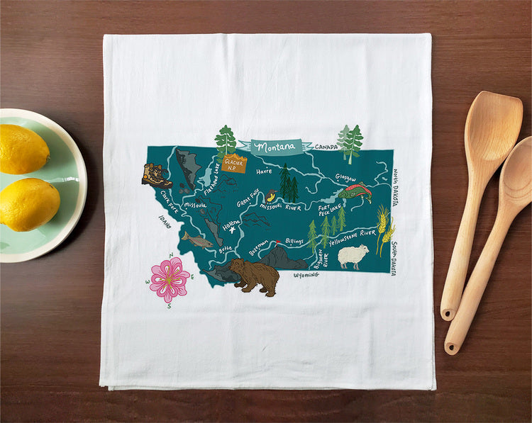 Hello: Montana Towel