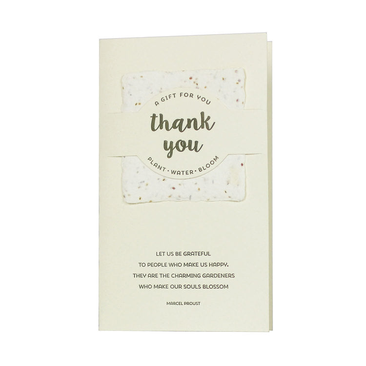 wildflower seed thank you cards Thank You Wildflower Mix Card