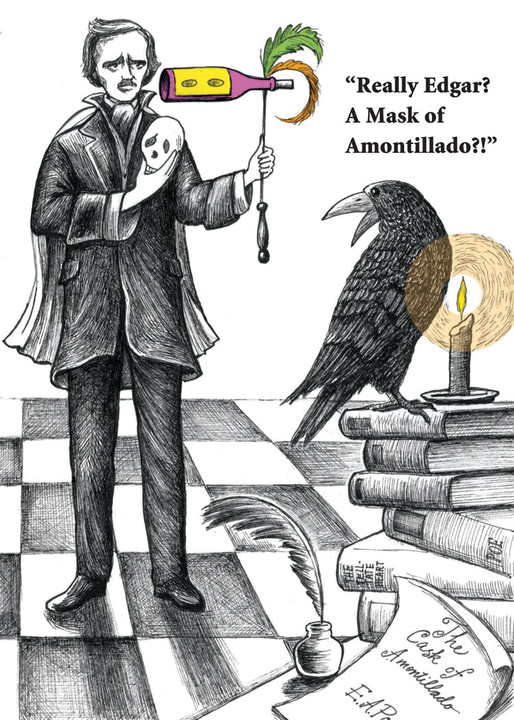 Mask of Amontillado Card