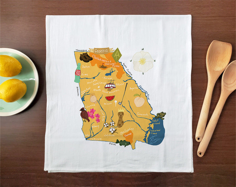 Hello: Georgia Towel