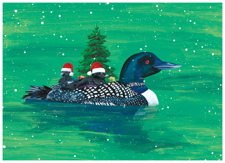 Loon Family Holiday Cards