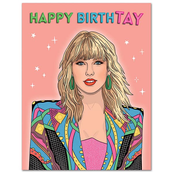 Happy BirthTAY Taylor Swift Birthday Card