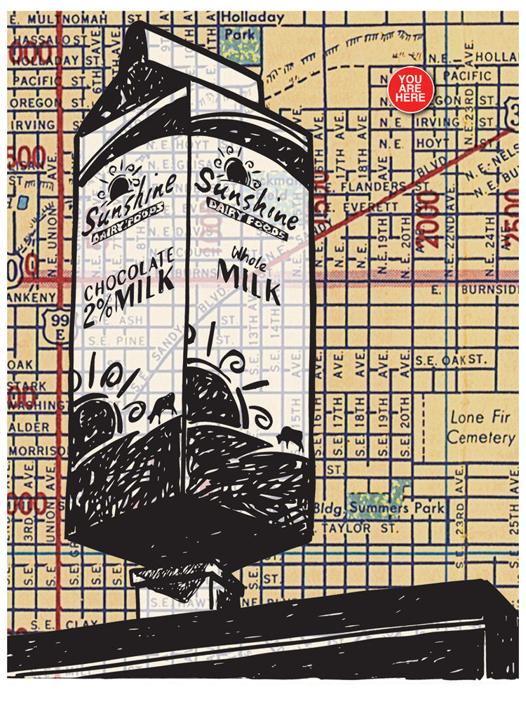 Sunshine Milk Card