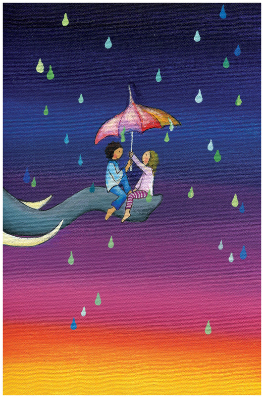 Umbrella Under the Weather Card