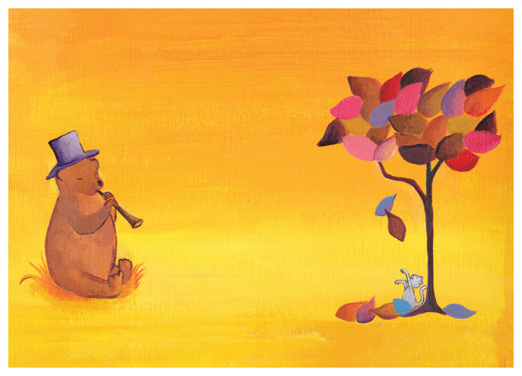 Playin' Bear Father's Day Card