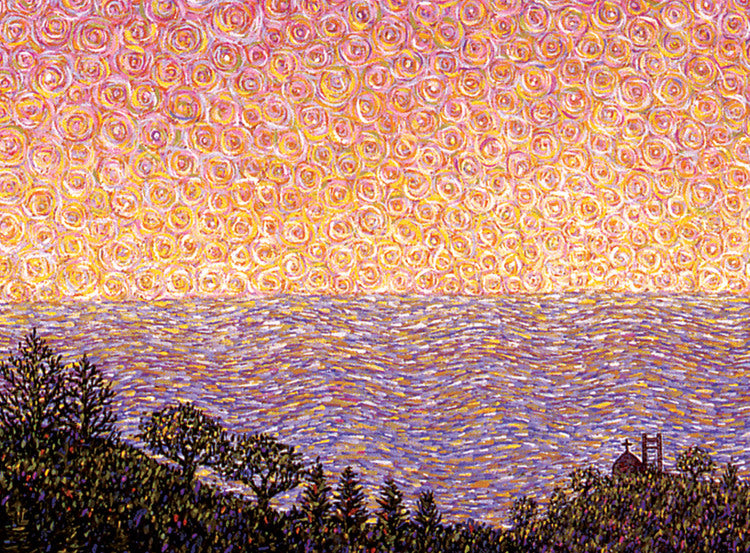 Morning Stars Mini Card