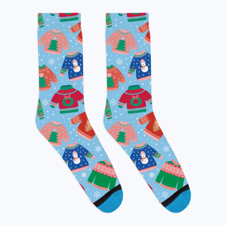 Holiday Ugly Sweater Socks