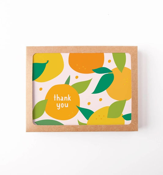Citrus Grove Boxed Thank You Cards