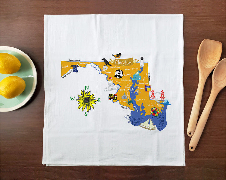 Hello: Maryland Towel