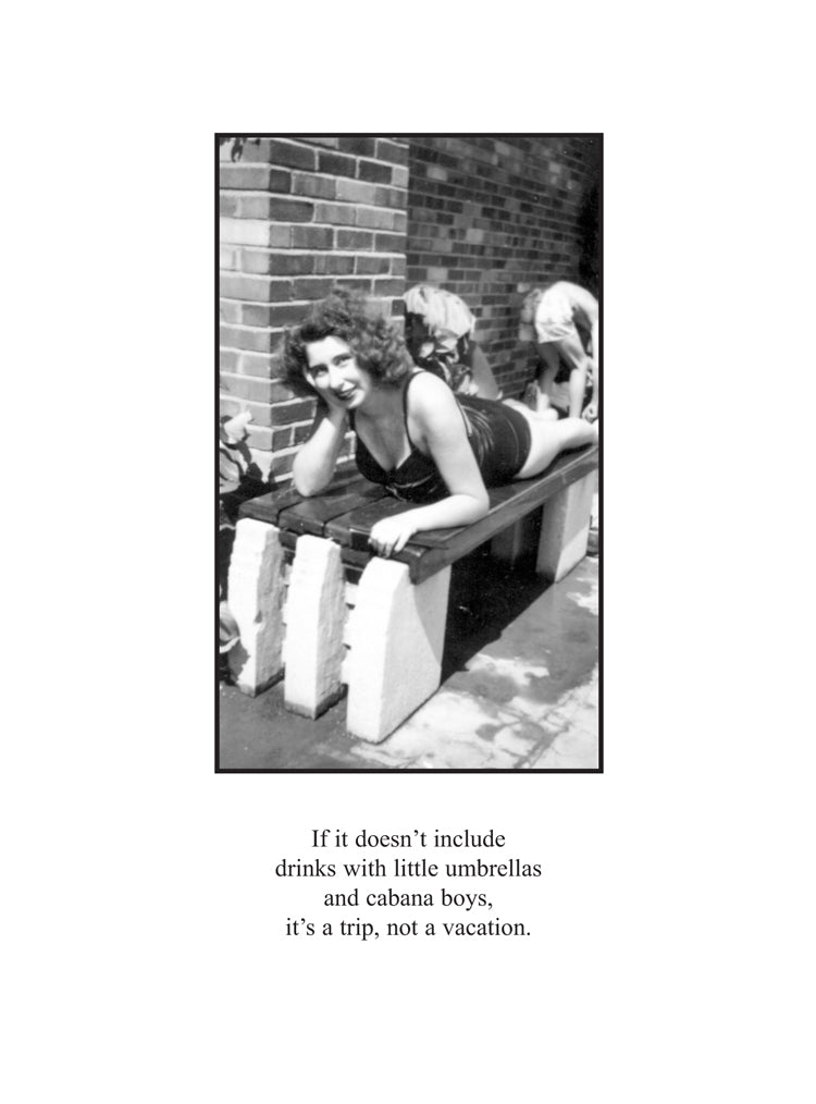 Vacation Humor Card