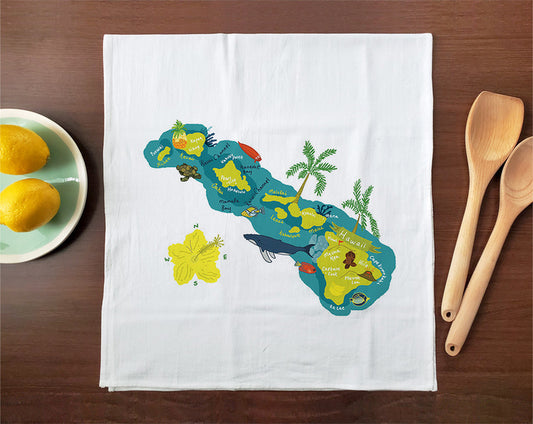 Hello: Hawaii Towel