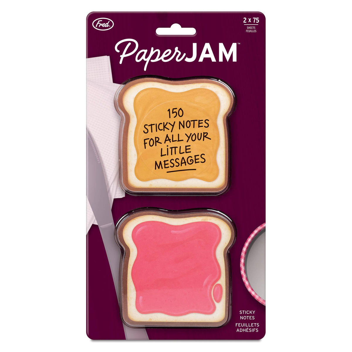 Paper Jam Sticky Notes