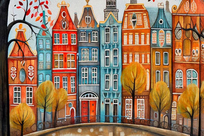 Fall On the Canals Micro Puzzle - 150pc