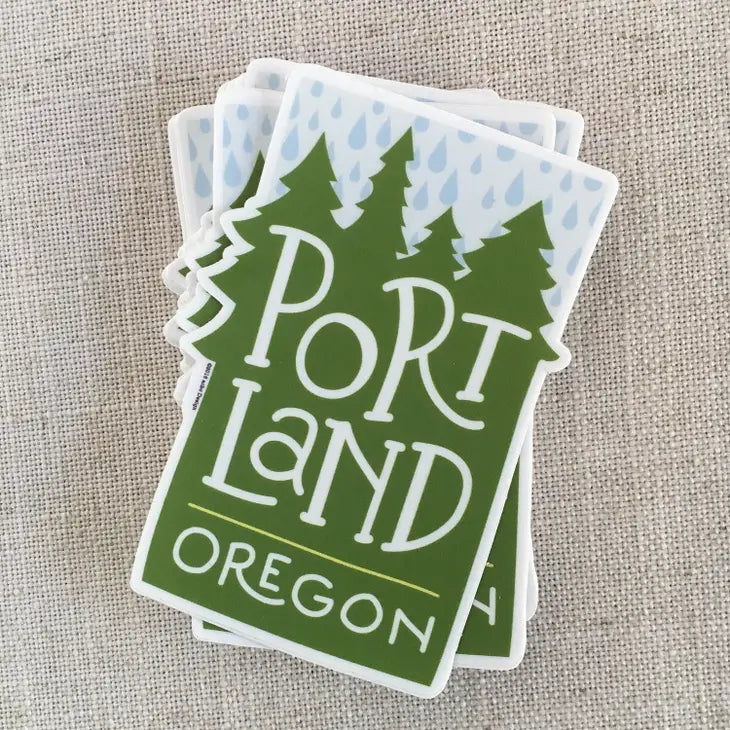 Portland Trees Vinyl Sticker
