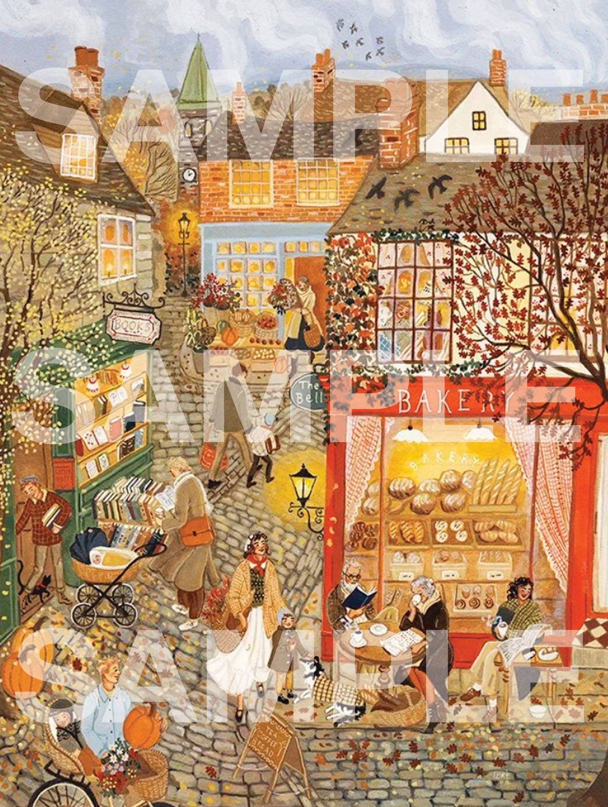 Market Town 1500 Piece Puzzle