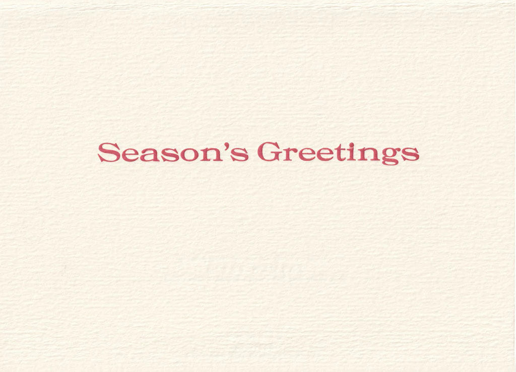 Pinecones Boxed Holiday Cards