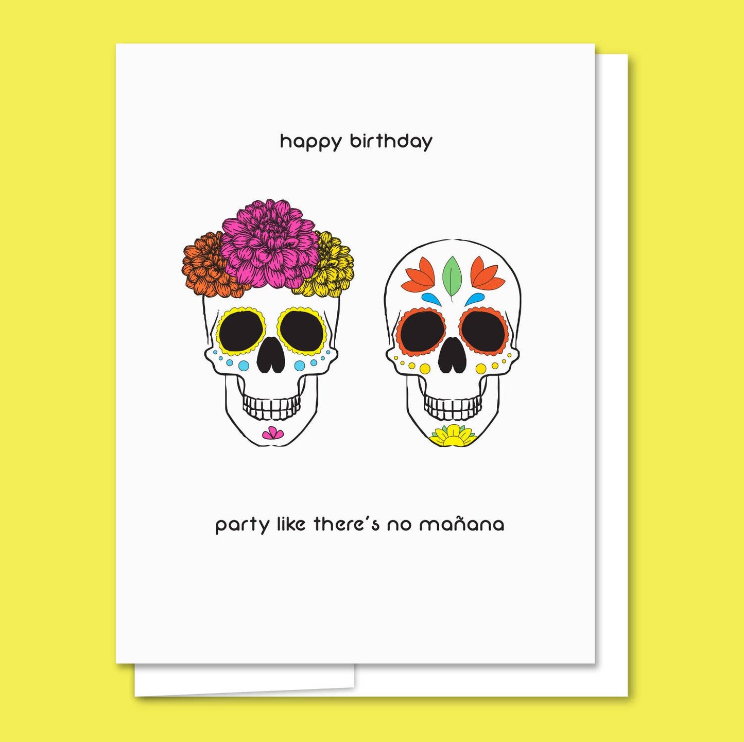 Mañana Birthday Card