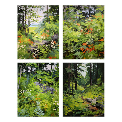 Into the Forest Assorted Boxed Blank Notecards