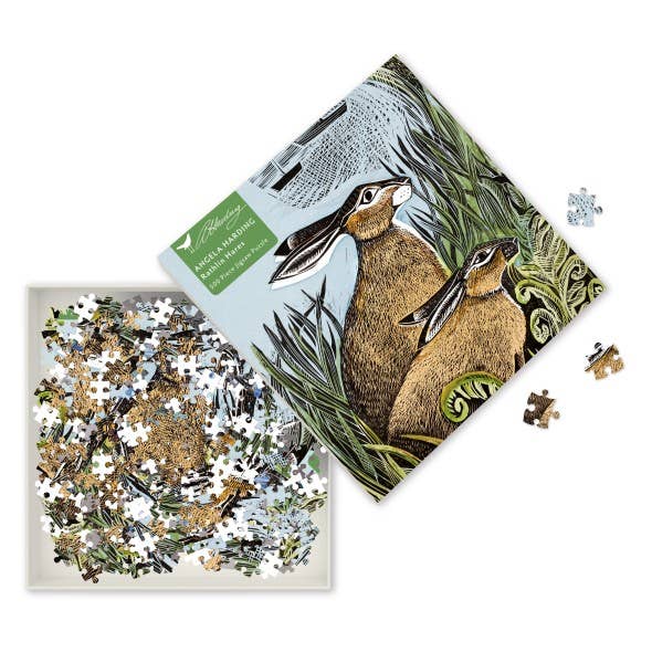 Angela Harding: Rathlin Hares 500 Piece Puzzle