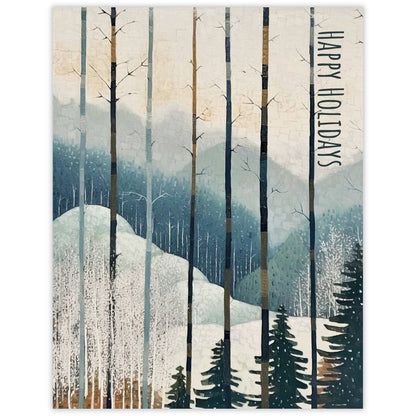 Magic Mountains Holiday Card