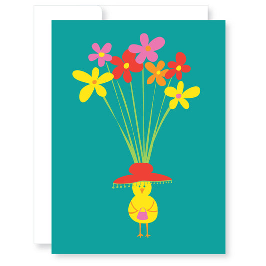 Glorious Bonnet Easter Card