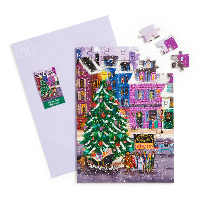 Joy Laforme: Christmas Square Greeting Card Puzzle