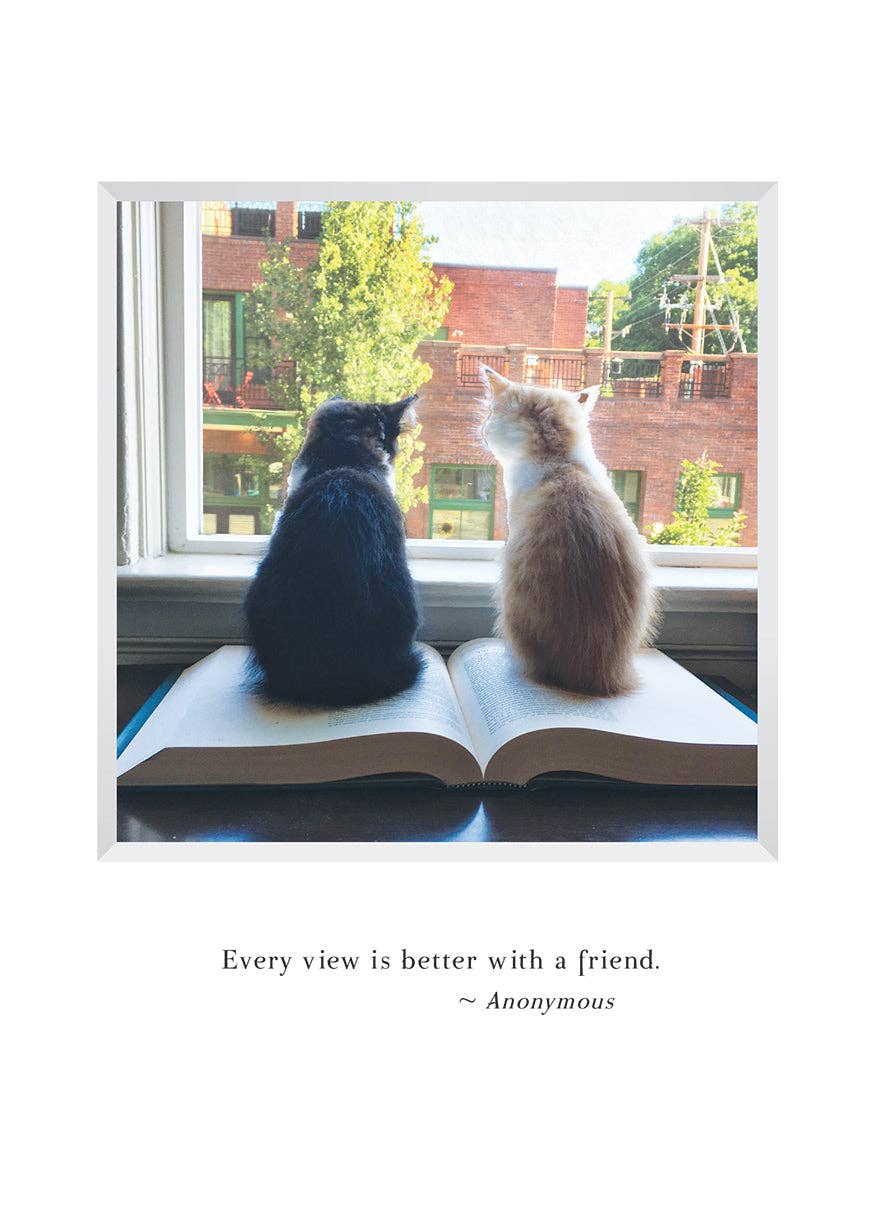 Bookends Birthday Card