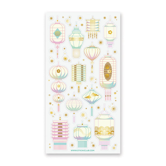 Lantern Lights Sticker Sheet